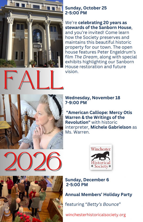 WHS Fall 2026 Programs